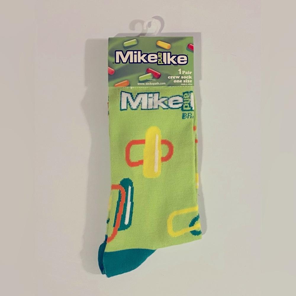 Fun Novelty Socks Featuring Mike & Ike
